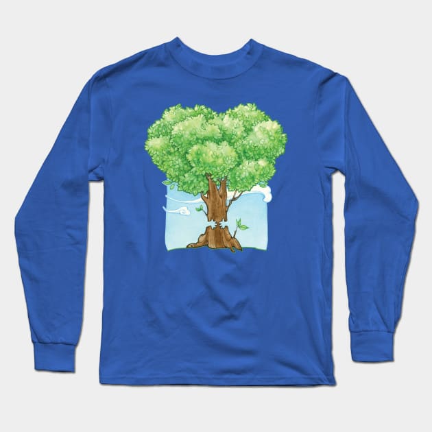 Tree Hugger Long Sleeve T-Shirt by dreaming_hazel